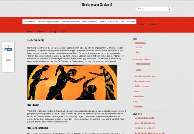 Screenshot Algemeen