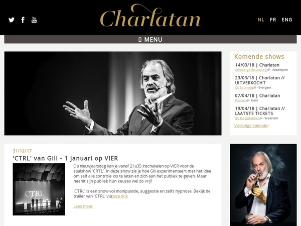 Screenshot Evenementen