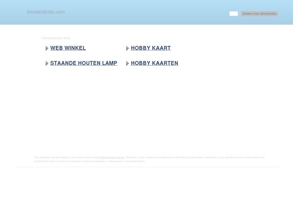Screenshot Algemeen
