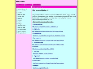 Screenshot Algemeen