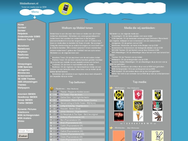 Screenshot Ringtones