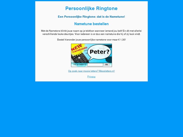 Screenshot Ringtones