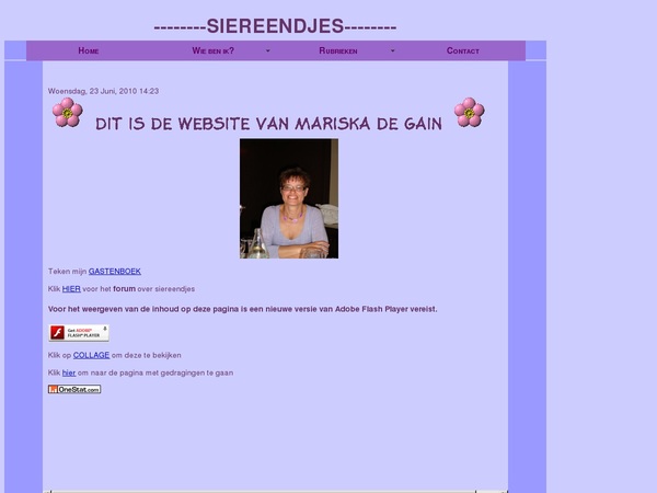 Screenshot Algemeen