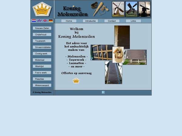 Screenshot Verkoop / Webshop