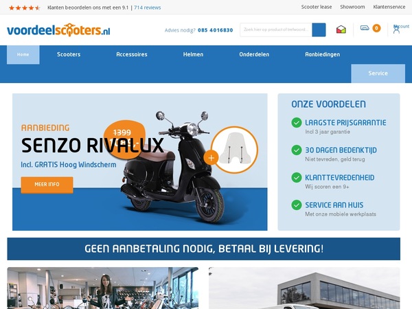 Screenshot Verkoop / Webshop