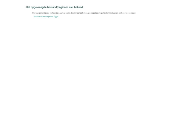 Screenshot Algemeen
