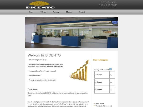 Screenshot Verkoop / Webshop