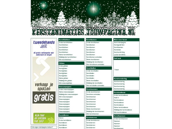 Screenshot Startpagina