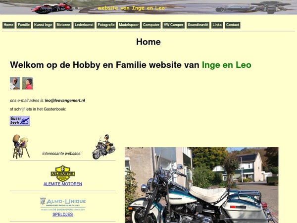 Screenshot Homepages