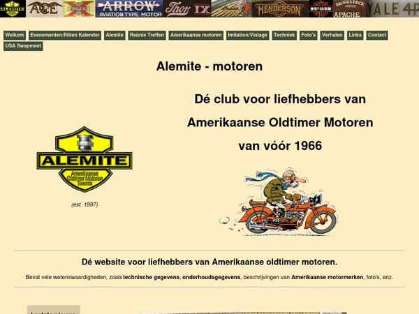 Screenshot Clubs/Verenigingen