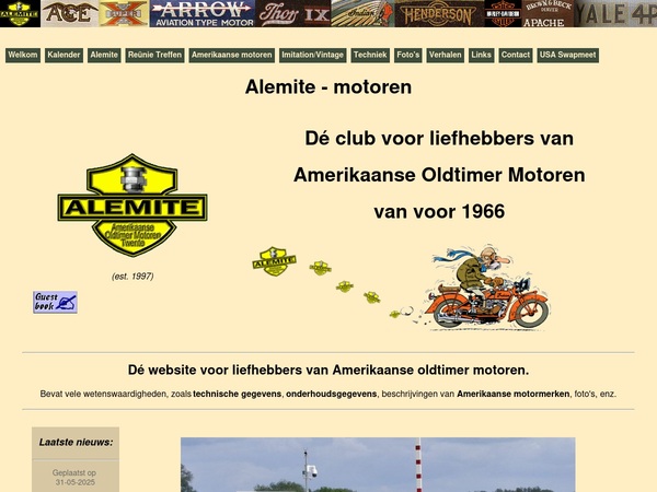 Screenshot Clubs/Verenigingen