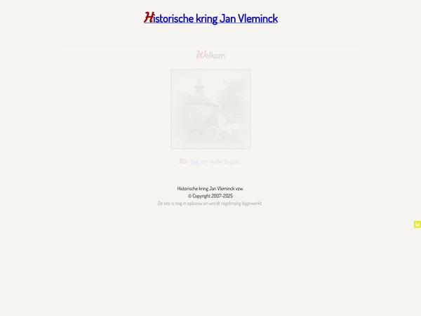 Screenshot Clubs/Verenigingen