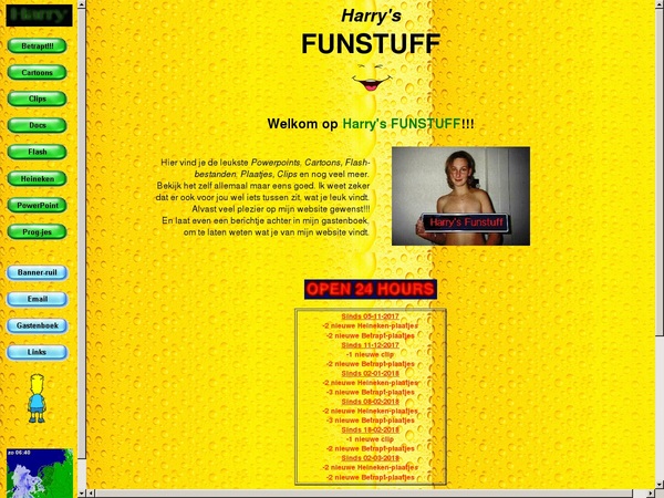 Screenshot Homepages